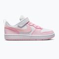 Buty dziecięce Nike Court Borough Low Recraft white/pink foam
