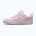 Buty dziecięce Nike Court Borough Low Recraft white/pink foam 2