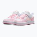 Buty dziecięce Nike Court Borough Low Recraft white/pink foam 3