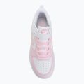 Buty dziecięce Nike Court Borough Low Recraft white/pink foam 5