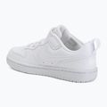 Buty dziecięce Nike Court Borough Low Recraft white/white/white 3