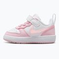 Buty dziecięce Nike Court Borough Low Recraft white/pink foam 2