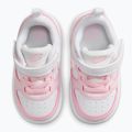 Buty dziecięce Nike Court Borough Low Recraft white/pink foam 4