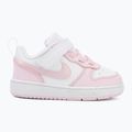 Buty dziecięce Nike Court Borough Low Recraft white/pink foam 2