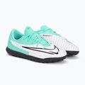 Buty piłkarskie dziecięce Nike JR Phantom GX Club TF hyper turquoise/fuchsia dream/white/black 4