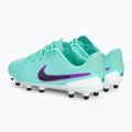 Buty piłkarskie dziecięce Nike Jr Legend 10 Academy FG/MG hyper turquoise/fuchsia dream/black 3