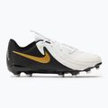 Buty piłkarskie dziecięce Nike Phantom GX II Academy FG/MG Junior white/metallic gold coin/black 2