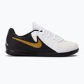 Buty piłkarskie dziecięce Nike Phantom GX II Club IC white/metallic gold coin/black 2