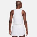 Koszulka treningowa damska Nike One Classic Dri-Fit Cropped Tank white 3