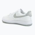 Buty męskie Nike Air Force 1 '07 white/white/light smoke grey 3