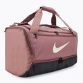 Torba treningowa Nike Brasilia 9.5 60 l smokey mauve/black/light orewood brown 2