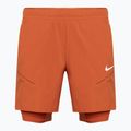 Spodenki tenisowe męskie Nike Court Dri-Fit Slam rust factor/pink quartz/white