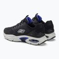 Buty męskie SKECHERS Skech-Air Ventura black/blue 3
