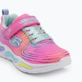 Buty dziecięce SKECHERS S-Lights Wavy Beams pink/multi 7