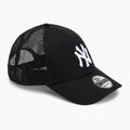 Czapka z daszkiem New Era Home Field 9Forty Trucker New York Yankees black