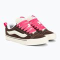 Buty Vans Knu Skool brown/true white 4