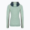 Bluza termoaktywna damska Smartwool Classic Thermal Merino Base Layer 1/2 Zip Hoodie Boxed twilight/arctic green 2