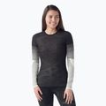 Bluza termoaktywna damska Smartwool Intraknit Thermal Merino Base Layer Pattern Crew black