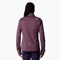 Bluza do biegania damska The North Face Winter Warm Pro 1/4 Zip midnight mauve 3