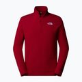 Bluza męska The North Face 100 Glacier 1/4 Zip garnet red