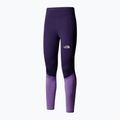 Legginsy do biegania damskie The North Face Trail Run enternal purple/purple granite 4