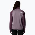 Bluza damska The North Face Mountain Athletics Fleece 1/4 Zip midnight mauve/ purple chalk 3