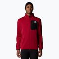 Bluza męska The North Face Crest FZ garnet red/black