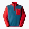 Bluza męska The North Face Yumiori 1/4 Zip mallard blue/ high risk 4