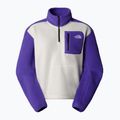 Bluza damska The North Face Yumiori 1/4 Zip white dune/peak purple 3