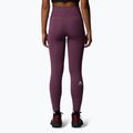 Legginsy do biegania damskie The North Face Mountain Athletics 25In Flex Tight midnight mauve 3