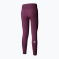 Legginsy do biegania damskie The North Face Mountain Athletics 25In Flex Tight midnight mauve 5