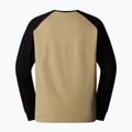 Longsleeve męski The North Face Heritage khaki stone/black 2