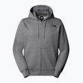 Bluza męska The North Face Simple Dome Full Zip Hoodie medium grey heather 5