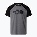 Koszulka męska The North Face Raglan Easy medium grey heather