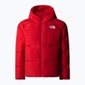 Kurtka puchowa dziecięca The North Face North Down Hooded red 5