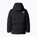 Kurtka puchowa dziecięca The North Face Teen North Down Fleece Lined Short Parka tnf black 2