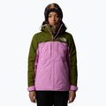 Kurtka narciarska damska The North Face Namak Insulated forest olive/dragonfruit