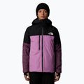 Kurtka narciarska damska The North Face Dawnstrike GTX Insulated black/ dragonfruit/midnight mauve