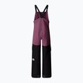 Spodnie narciarskie damskie The North Face Dragline Bib midnight mauve/black 5