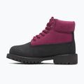 Buty dziecięce Timberland Premium 6 In Lace black nubuck/dark pink 11