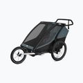 Przyczepka rowerowa dwuosobowa Thule Chariot Cab dark slate 10