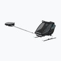 Przyczepka rowerowa dwuosobowa Thule Chariot Cab dark slate 11