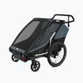 Przyczepka rowerowa dwuosobowa Thule Chariot Cab dark slate 13