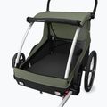 Przyczepka rowerowa Thule Courier vintage green 2
