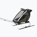 Przyczepka rowerowa Thule Chariot Lite Single vintage green 6
