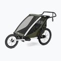 Przyczepka rowerowa Thule Chariot Lite Double vintage green 4