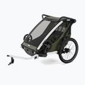 Przyczepka rowerowa Thule Chariot Lite Double vintage green 5