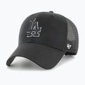 Czapka z daszkiem 47 Brand MLB Los Angeles Dodgers Branson MVP black