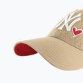 Czapka z daszkiem 47 Brand MLB New York Yankees Icon CLEAN UP khaki 3