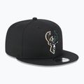 Czapka z daszkiem New Era Split Logo 9Fifty Milwaukee Bucks black